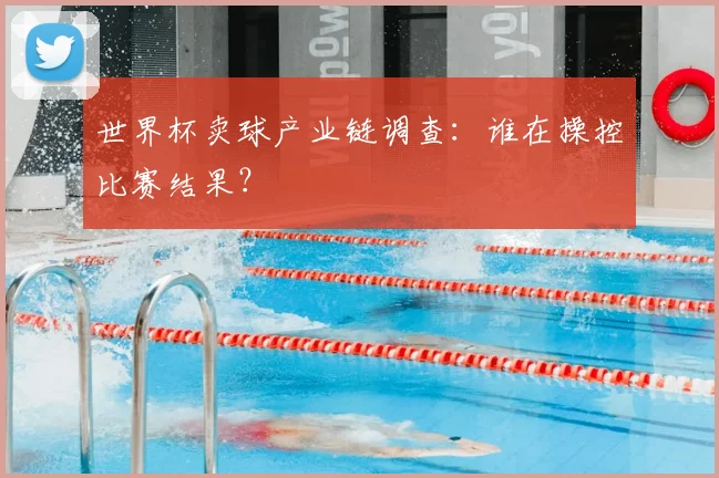 世界杯卖球产业链调查：谁在操控比赛结果？